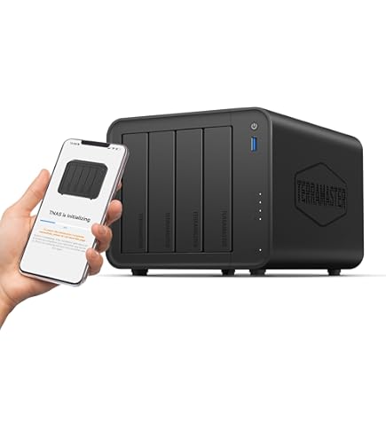 Amazon.co.jp: TERRAMASTER テラマスターF6-424 4ベイ NASストレージ