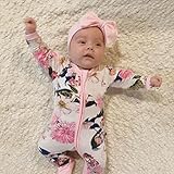 Honel ベビー 新生児服 長袖ロンパース カバーオール ボディースーツ ポケットデザイン ルームウェア かわいい 洋式 秋 冬 カジュアル 遊び お出かけ プレゼント 女の子 男の子 ユニセックス