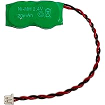 Amazon | ExHung® 2.4V 2-Cell（コネクタ3ピン・ケーブル2本