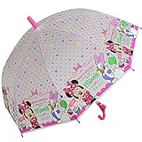 子供 傘 ジャンプカサ 50cm 55cm Disney ディズニー スヌーピーワンタッチ 雨傘 雨具 学童傘 8本骨 女の子 男の子 50cm ミニー＆デイジー