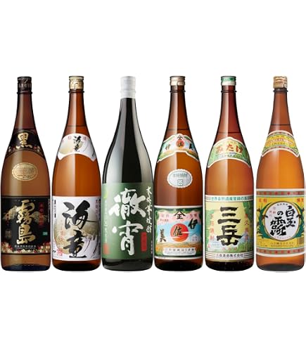 Amazon.co.jp: 鹿児島限定芋焼酎セット(三岳・薩摩維新・南之方含む