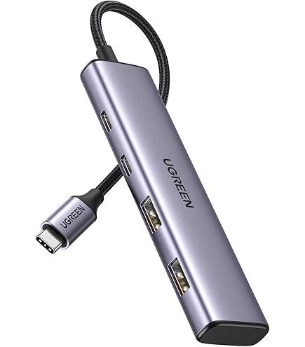 Amazon.co.jp: UGREEN USB3.0 ハブ 4ポート拡張 ノートPC/PS5/PS4/Xbox