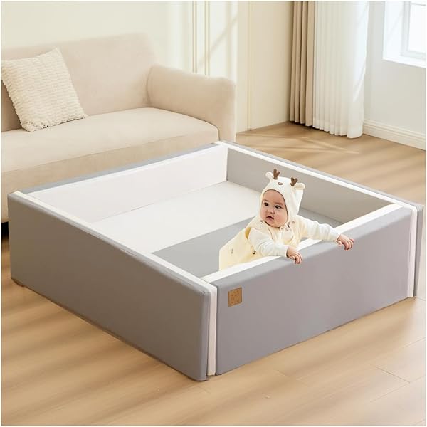 Amazon.co.jp: GGUMBI ベビーサークル＋敷パッドセット 折りたたみ