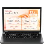 Amazon.co.jp: 【整備済み品】 東芝 ノートPC R73/13.3型/Win 10/Intel