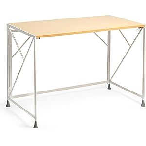 ComHoma 机 デスク 折りたたみ テーブル パソコンデスク パソコン台 書斎デスク 勉強机 PCデスク 木製 ハイ…