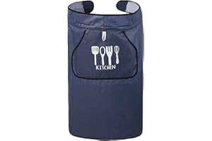 [Libadi] サッと着けられる ワンタッチエプロン 家庭用 防水エプロン シワになりにくい 人気 おしゃれ カフェエプロン 前掛け ポケット付き 撥水 汚れにくい 女性用 男女兼用 無地 エプロン