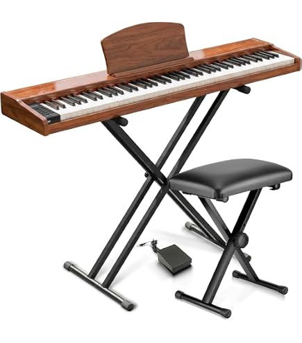 Amazon | ALESIS Concert 電子ピアノ Recital上位機種(音色数2倍・サス