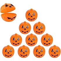 Amazon | DIFEIUKI ハロウィン飾り かぼちゃ 10個セット