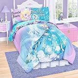 Disney Frozen Elsa 6 Piece Twin Reversible Comforter Set [並行輸入品]