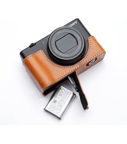 Amazon.co.jp: Funper Contax T2 専用 ブルタイプ 本革 ボディケース