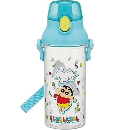 Amazon | クレヨンしんちゃん水筒 直飲み ッチボトル 魔法瓶480ml