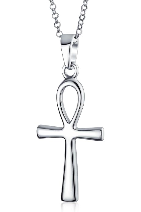 Egyptian Ankh Cross Pendant Necklace 