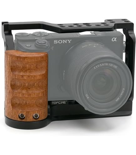 Amazon | WEPOTO Sony a6400 a6300 a6100用ハンドグリップメタル GP