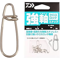 027 セット確認用 Amazon | ダイワ(DAIWA) スナップ 強軸スナップ クロスロック M