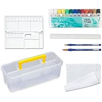 ぺんてる 絵の具 まとめて9点 Amazon.co.jp: ぺんてる 絵の具 エフ水彩 WFC2-8 ポリチューブ