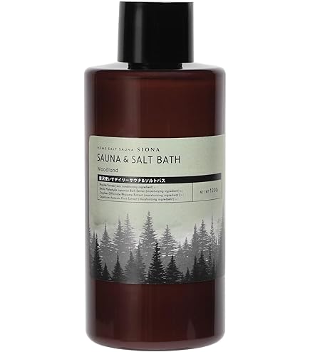Amazon | SIONA バスオイル サウナ & ソルトバス 導入液成分配合 480mL