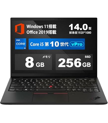 Amazon.co.jp: 【整備済み品】レノボノートパソコンThinkPad X1 Carbon
