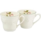 ウェッジウッド(Wedgwood)【正規輸入品】ウェッジウッド フェスティビティラズベリー ペア マグカップ 350ml 陶器 結婚祝い プレゼント 1054004