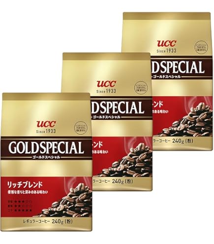 Amazon | UCC ゴールドスペシャル リッチブレンド 250g | UCC | 焙煎 通販