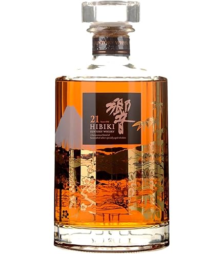 Amazon.co.jp: Suntory Hibiki 21 Years Whiskey 43% 24.7 fl oz (700