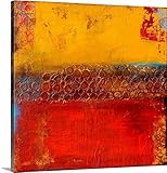 Erin Ashleyプレミアムシックラップキャンバス壁アート印刷題名Pebble Creek 16" x 16" 2405781_24_16x16_none
