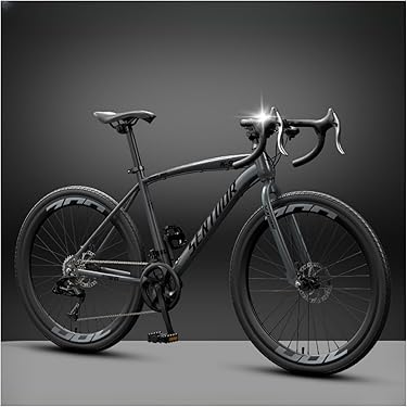 クロスバイク 自転車 マウンテン ロード アウトドア ブラック1755 クロスバイク 自転車 マウンテン1755ロード アウトドア ブラック