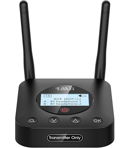 1Mii Bluetooth トランスミッター 5.3 レシーバー DAC B03Pro+