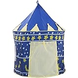Sea the Stars 子供用テント キッズテント ボールハウス 室内 折りたたみ式 収納バッグ付き (ブルー)