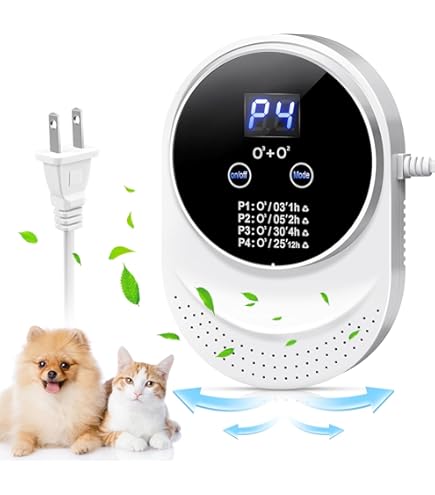 Amazon | ペット脱臭機 猫 犬用オゾン発生器 トイレ用 マイナスイオン