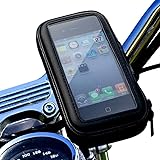 松平商会 バイク スマホホルダー 防水 落下防止 スマホケース 全機種対応 インチバー ミリバー 対応 L