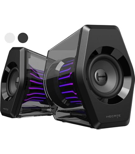 Amazon.co.jp: Edifier Hecate ゲーミングスピーカー G5000 88W出力