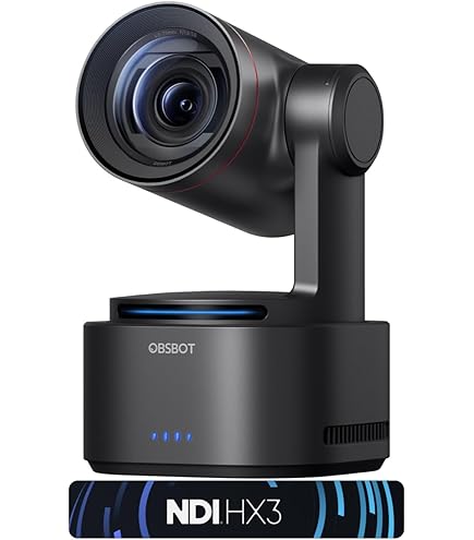 OBSBOT Tail 4K AIカメラ WEB CAM OBSBOT Tail Air NDI Streaming Camera 4K, AI Tracking PTZ Camera
