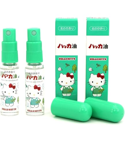 Amazon | 北見ハッカ通商 ハッカ油セット サンリオキャラクターズ