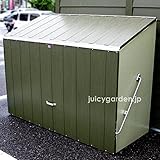 物置 屋外物置　メタルシェッド自転車倉庫TM3 ツートーン　大型・中型　ツートーン