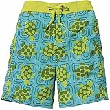 Sun Smartiesベビー乳児幼児用UPF 50 + Swim Trunks With Built In用おむつ カラー: グリーン
