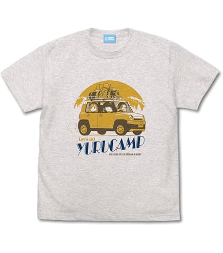 Amazon.co.jp: 二次元コスパ 『ゆるキャン△』 ゆるキャン△カー T