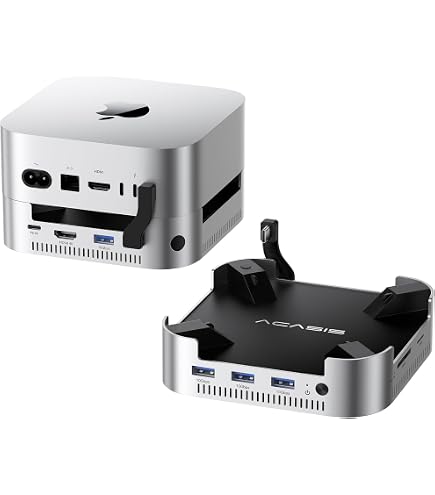Amazon.co.jp: ACASIS 40Gbps Mac mini ドック&スタンド デュアルベイ