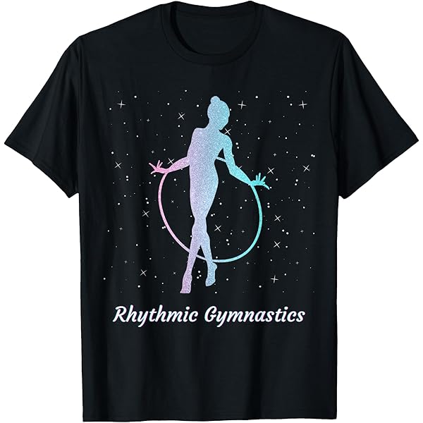 Amazon | ガールズ 新体操 ティール Tシャツ | Tシャツ