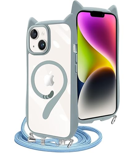 Amazon.co.jp: iPhone 13 ケース MagSafe対応 360度回転スタンド