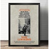 『インサイド・ルーウィン・デイヴィス 名もなき男の歌』 Inside Llewyn Davis 映画ポスター アートフレーム 木枠 透明シート付 立て掛け 壁掛け 30X40cm
