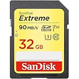【 サンディスク 正規品 】 SDカード 32GB SDHC Class10 UHS-I U3 V30 SanDisk Extreme SDSDXVE-032G-GHENN エコパッケージ