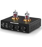 Fosi Audio BOX X2 プリアンプ MM フォノプリアンプ レコードプレーヤー用