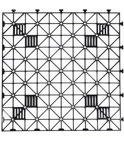 人工芝用下敷きパネル 50cm×50cm 18個セット（カインズ） Amazon | カインズ(CAINZ) リアル人工芝用下敷きパネル 50×50cm