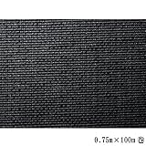 キンボシ ゴールデンスター 超強力防草シート(ブラック) 0.75m×100m巻 7221