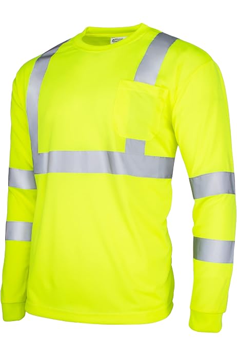 L\u0026M Hi Vis Class 3 T Shirt Reflective 
