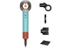 Dyson(ダイソン) ドライヤー Dyson Supersonic Nural™ Shineヘアドライヤー セラミックパティーナ／トパーズ (HD16 CPATO AM) 大風量 速乾 スカルプケア【Amazon.co.jp限定】【パワフルな風だか