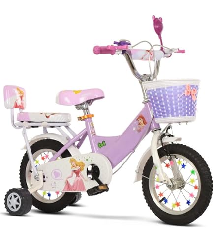 Amazon | キッズバイク炭素鋼フレーム子供用自転車リトルプリンセス