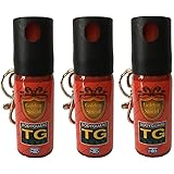 Crime Scene 売れ筋コンパクト防犯スプレー TG-2508 【護身用】３本セット