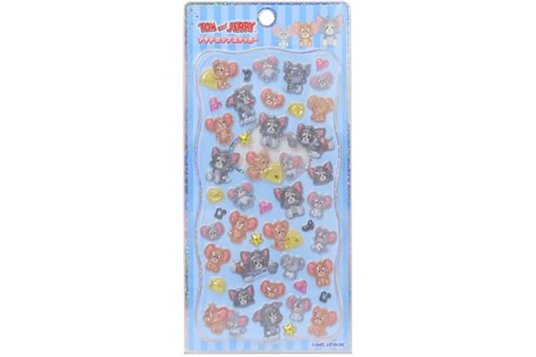 トムとジェリー[シールシート]プチドロップステッカーワーナーブラザース