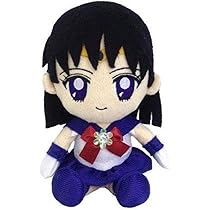 セーラーサターン ぬいぐるみキーホルダー 初期当時のぬいぐるみ/美少女戦士セーラームーン セーラー